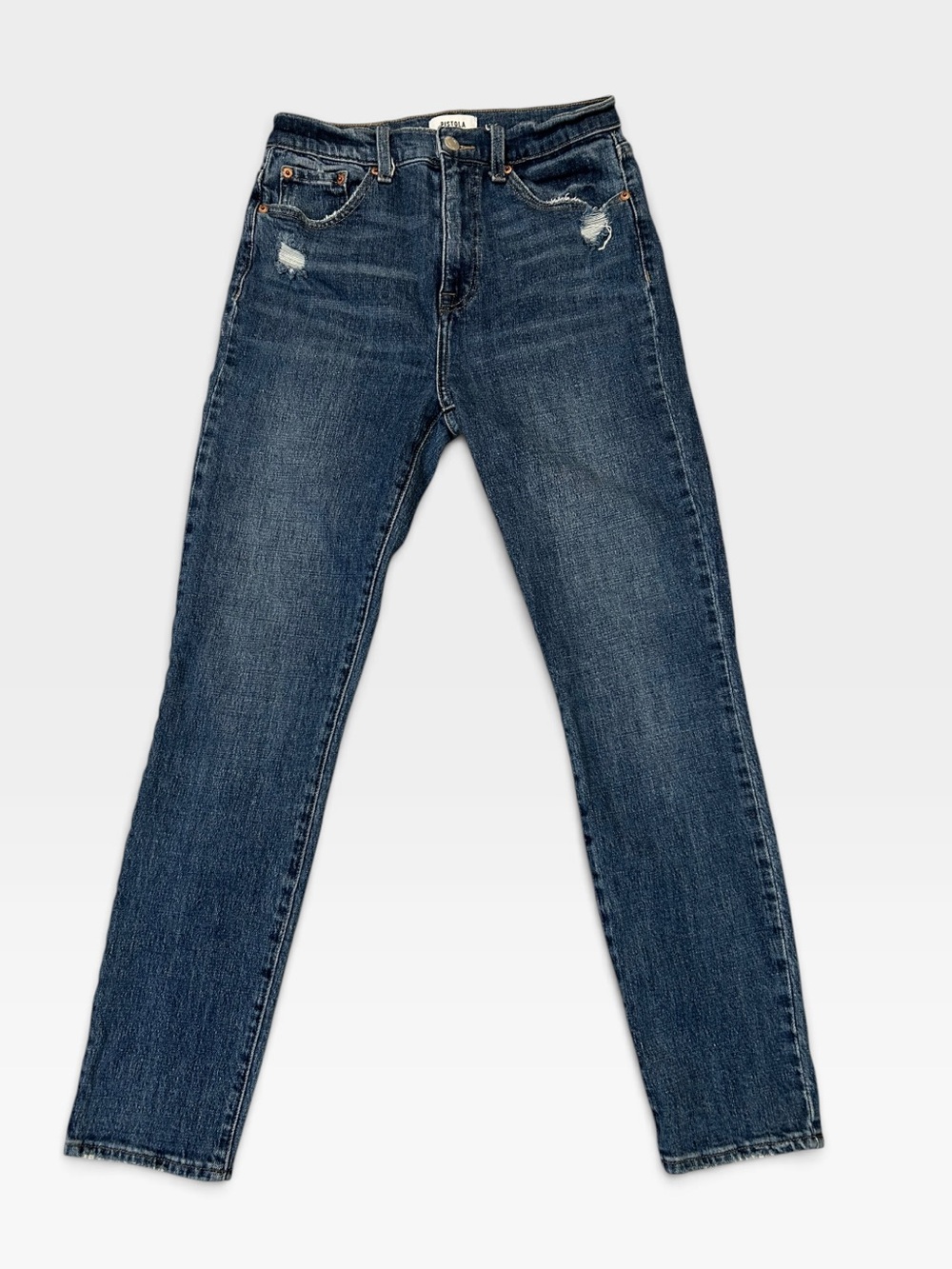 Pistola Cara High Rise Straight Leg Jeans, Size 27 | Approx 28”L